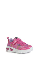Geox Kız Çocuk Fuşya Assister Bantlı Kumaş Sneaker | Derimod