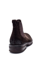 Men's Leather Suede Chelsea Boots | Derimod
