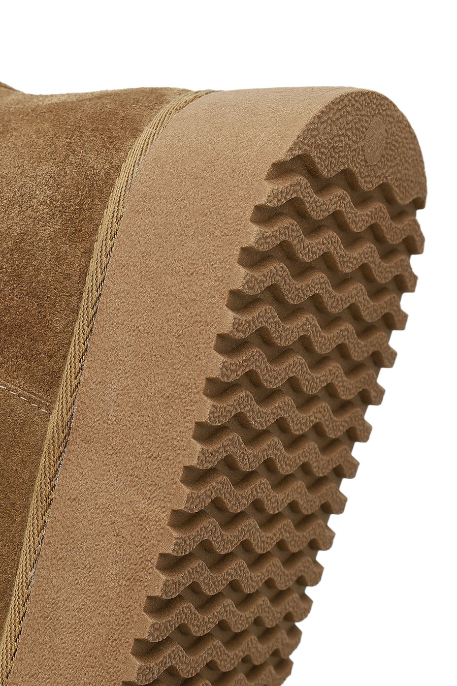 Woman Taba Patterned Suede Teddy Boots