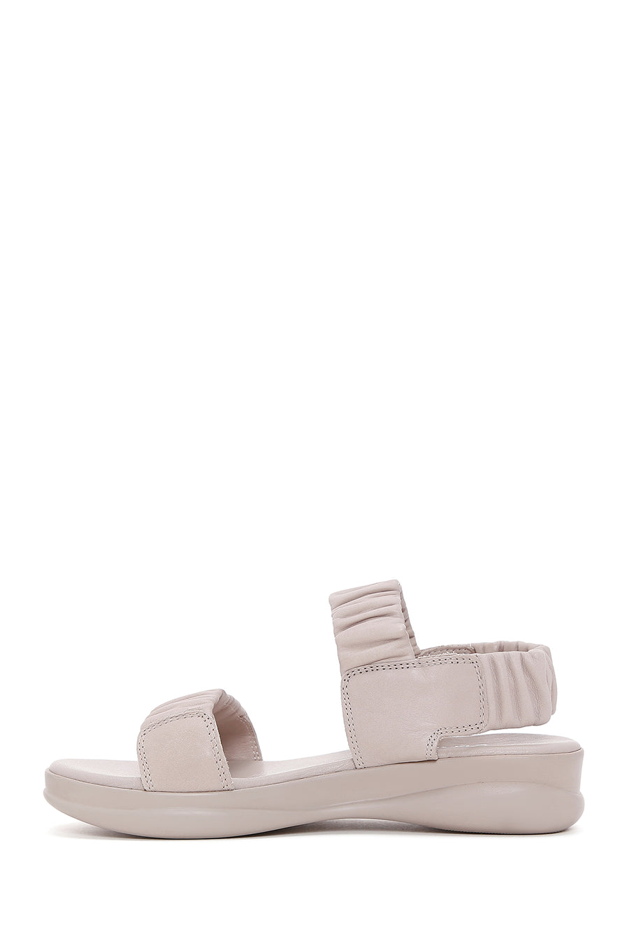 Women's Mink Leather Comfort Sandals