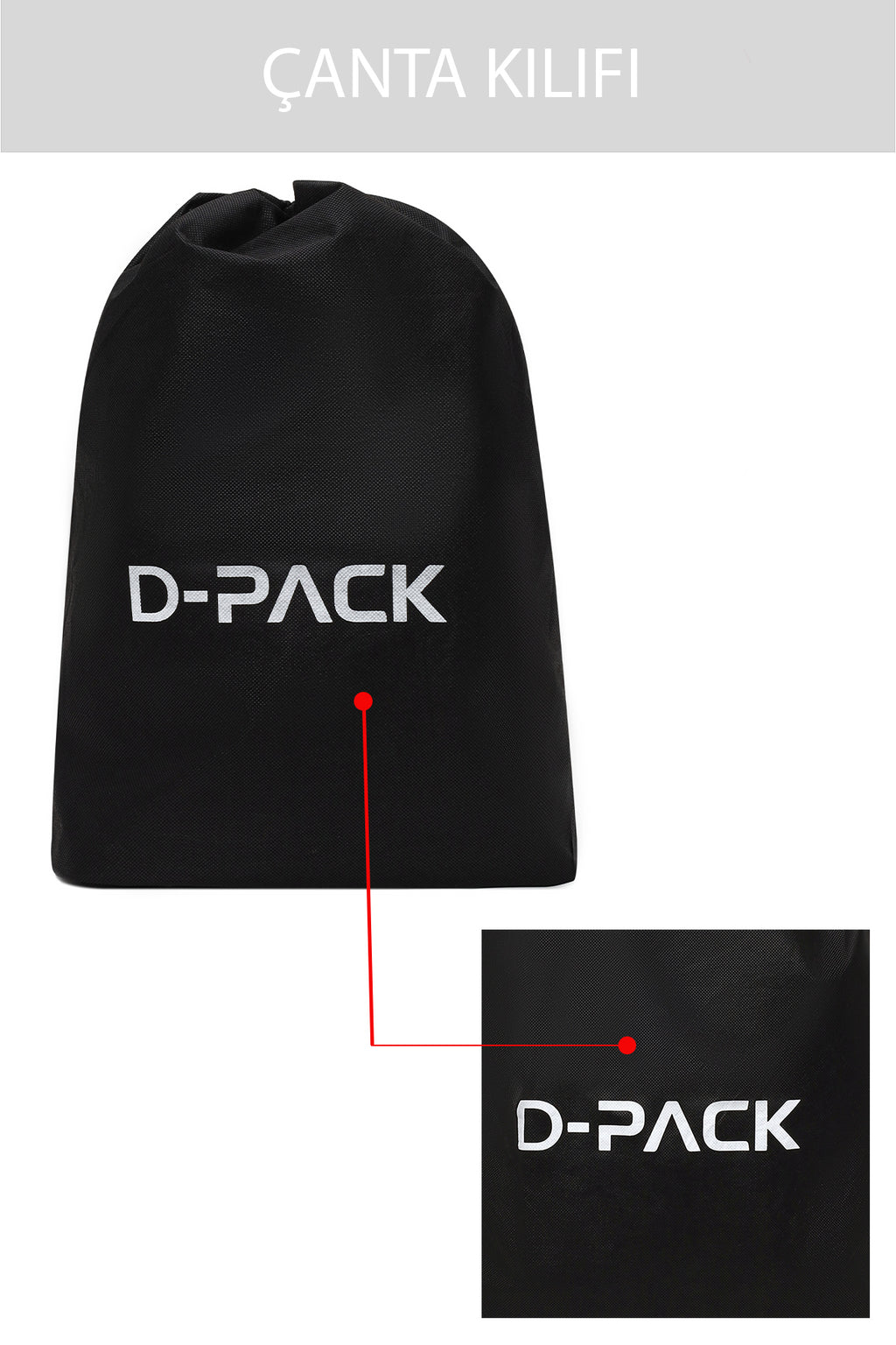 D-Pack Unisex Mavi Sırt Çantası