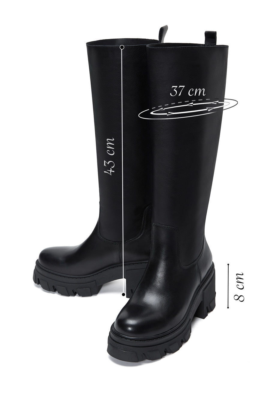 Women's Leather Heeled Boots