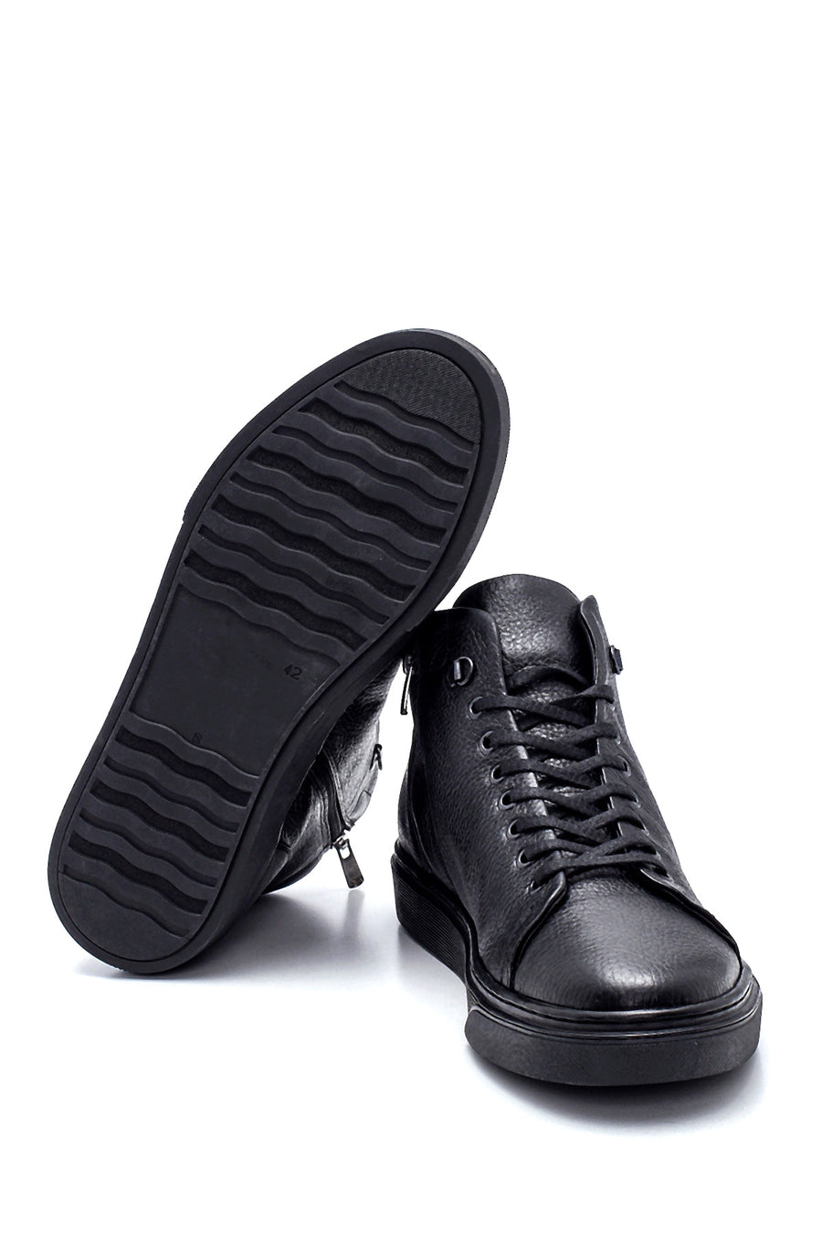 Men's Leather High Top Sneaker