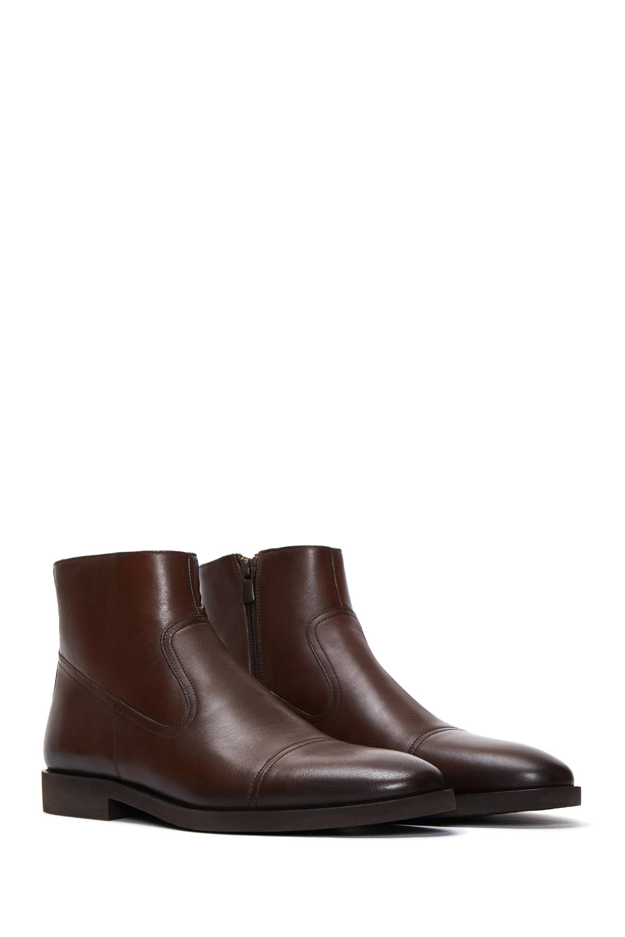 Men's Brown Leather Classic Boots