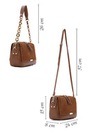 Women's Tan Long Strap Crossbody Bag | Derimod
