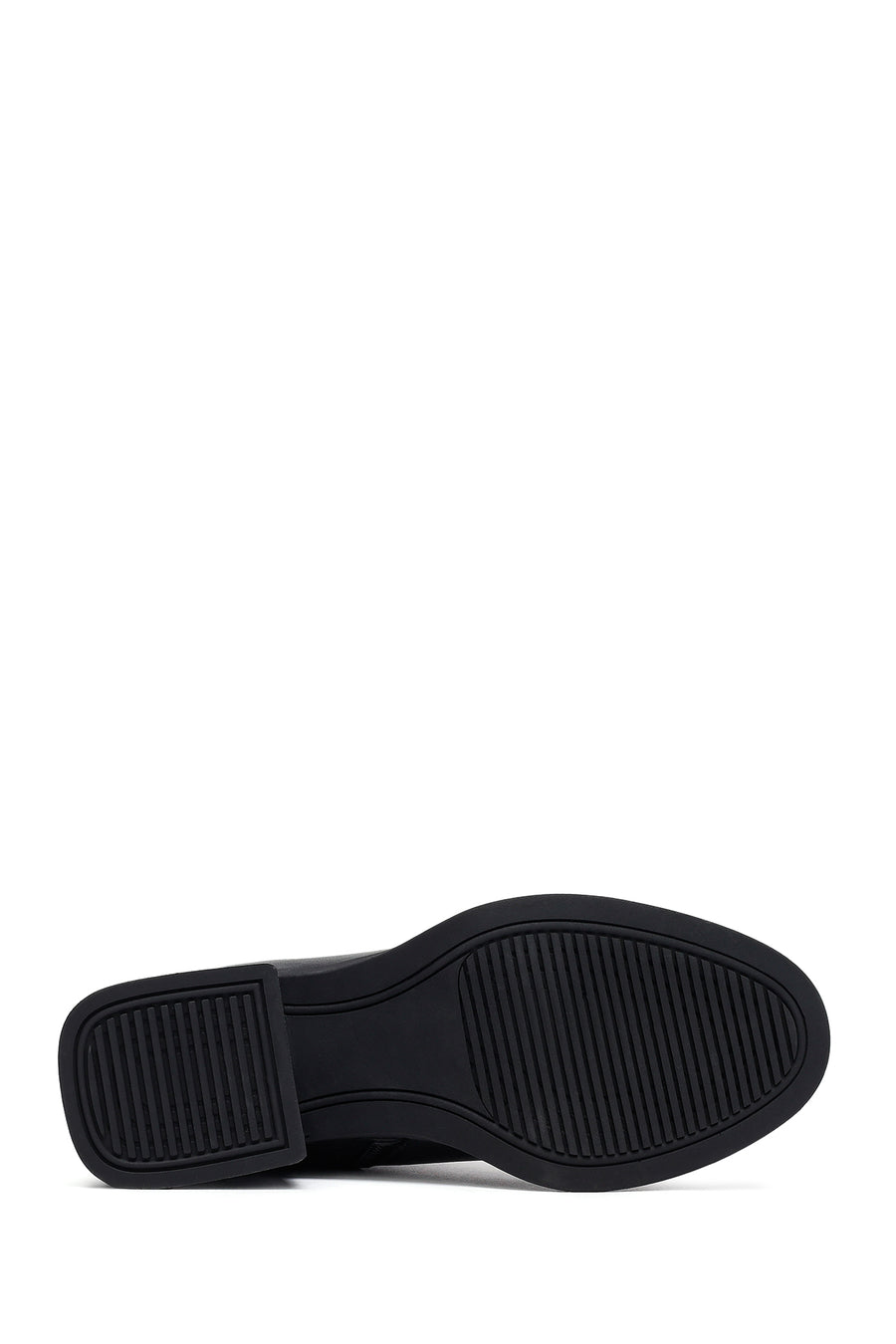 Woman Black Zip Closure Boots