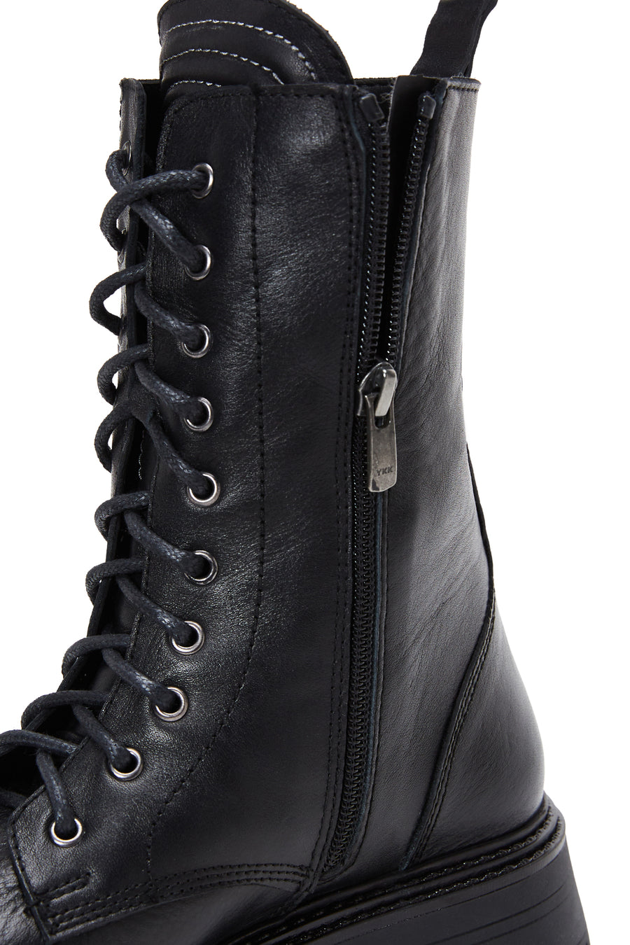 Women's Black Leather Boots