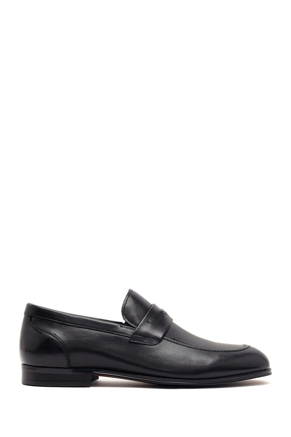 Derimod Black Erkek Siyah Deri Klasik Loafer