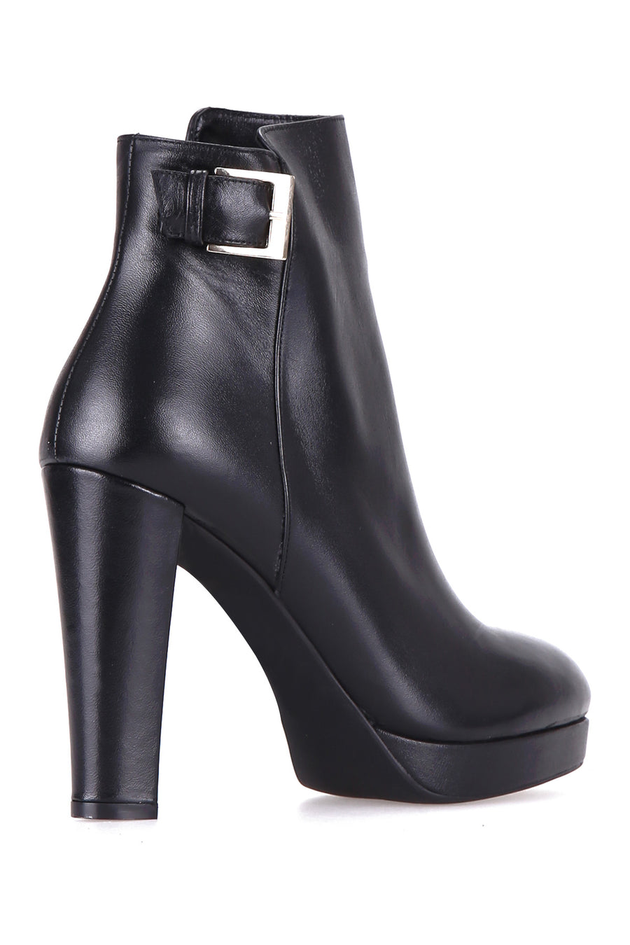Buckle High Heeled Women's Boots