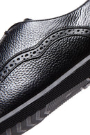 Men's Black Leather Casual Shoes | Derimod