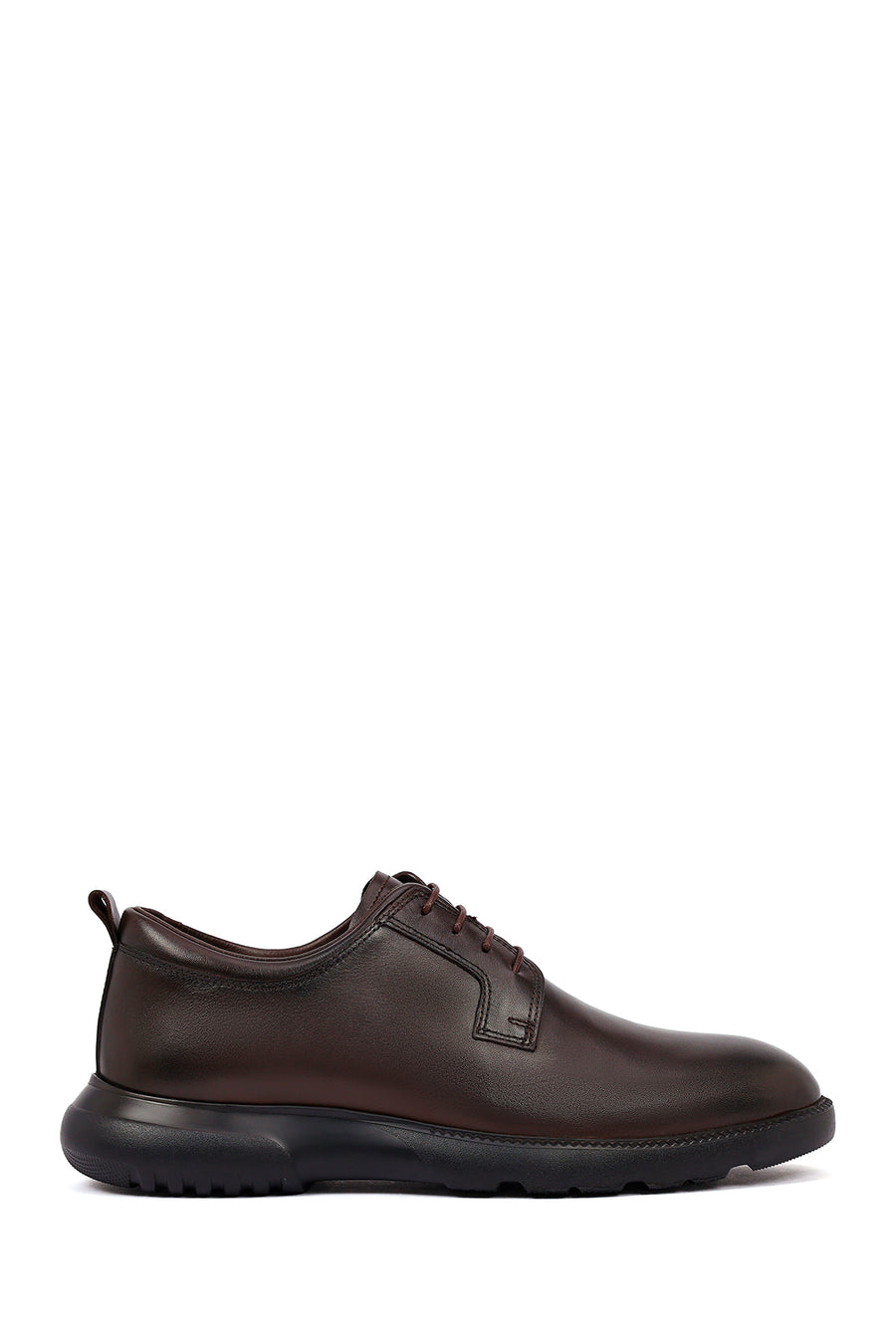 Men's Brown Lace-Up Leather Casual Shoes 25WFD643018 | Derimod