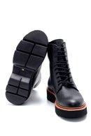 Women's Leather Zipper Detailed Boots | Derimod
