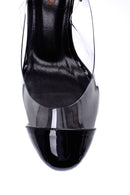 Women's Transparent Detailed Heeled Shoes | Derimod