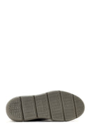 Skechers Men's Brown Garza Gervin Leather Sneaker | Derimod
