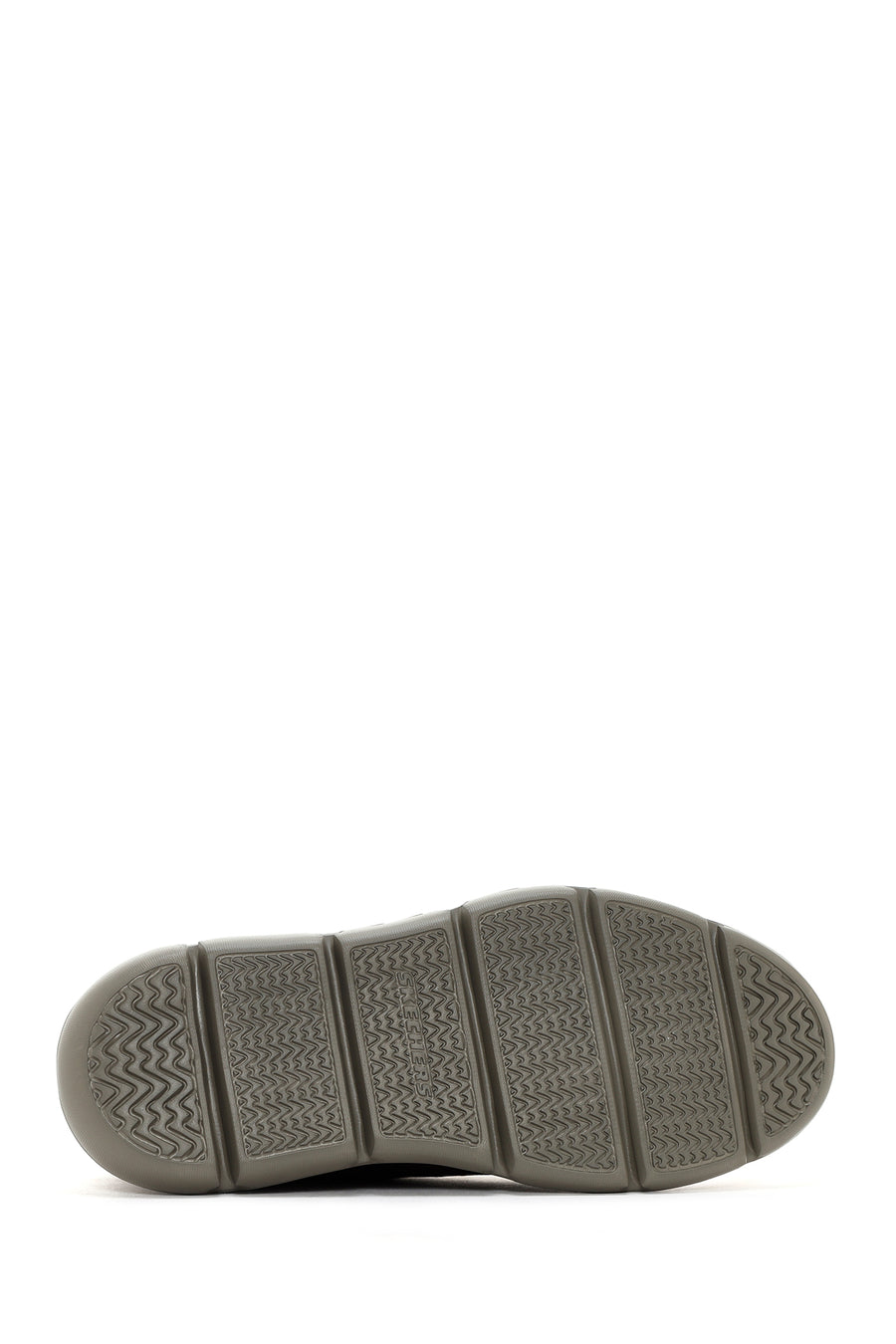 Skechers Men's Brown Garza Gervin Leather Sneaker