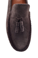 Erkek Deri Süet Loafer | Derimod