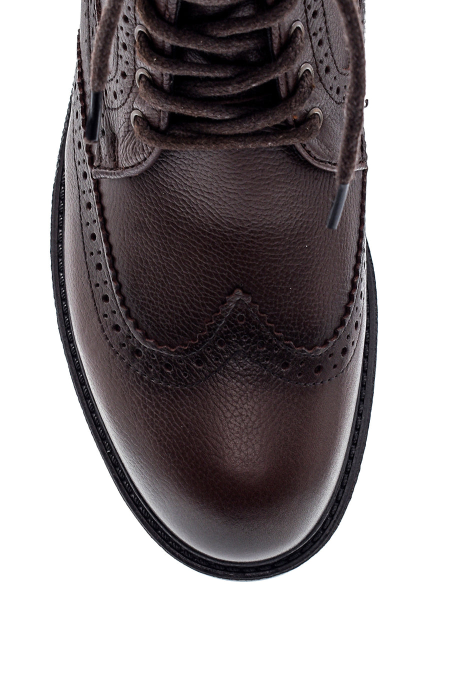 Men's Leather Zippered Casual Boots