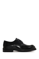 Male Black Lace-Up Leather Casual Shoes | Derimod