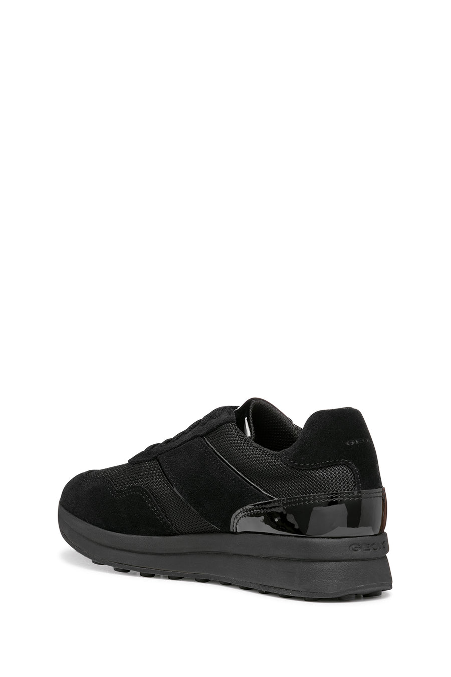 Geox Women's Black D Runntix Lace-Up Sneakers
