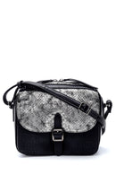 Women's Snakeskin Pattern Detailed Shoulder Bag | Derimod