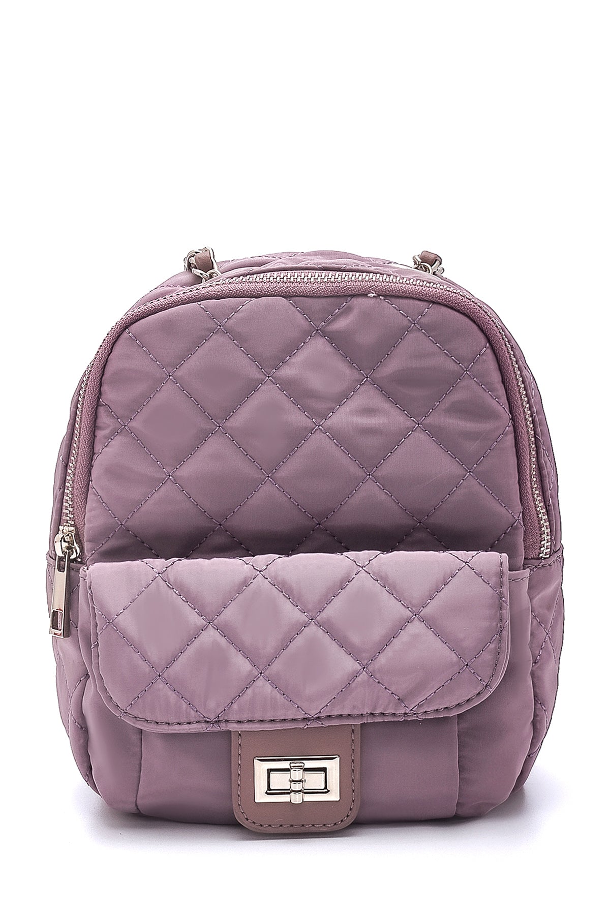 Women's Square Pattern Backpack 21WBD27296F | Derimod