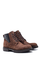 Men's Leather Nubuck Boots | Derimod