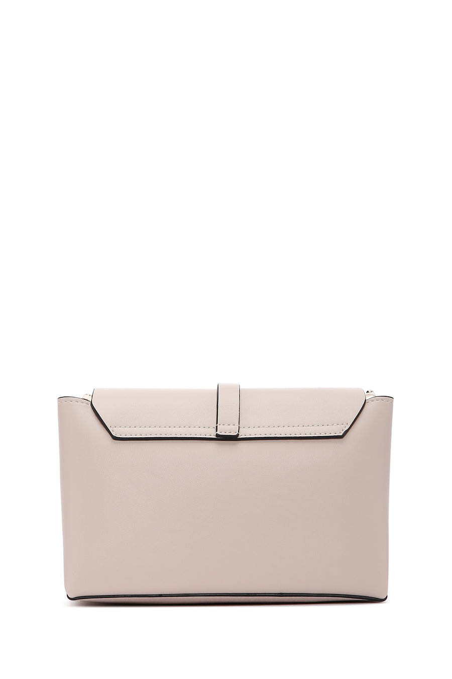 Women's Beige Long Strap Crossbody Bag