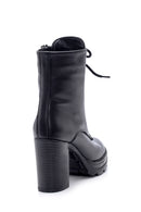 Women's Leather Heeled Boots | Derimod