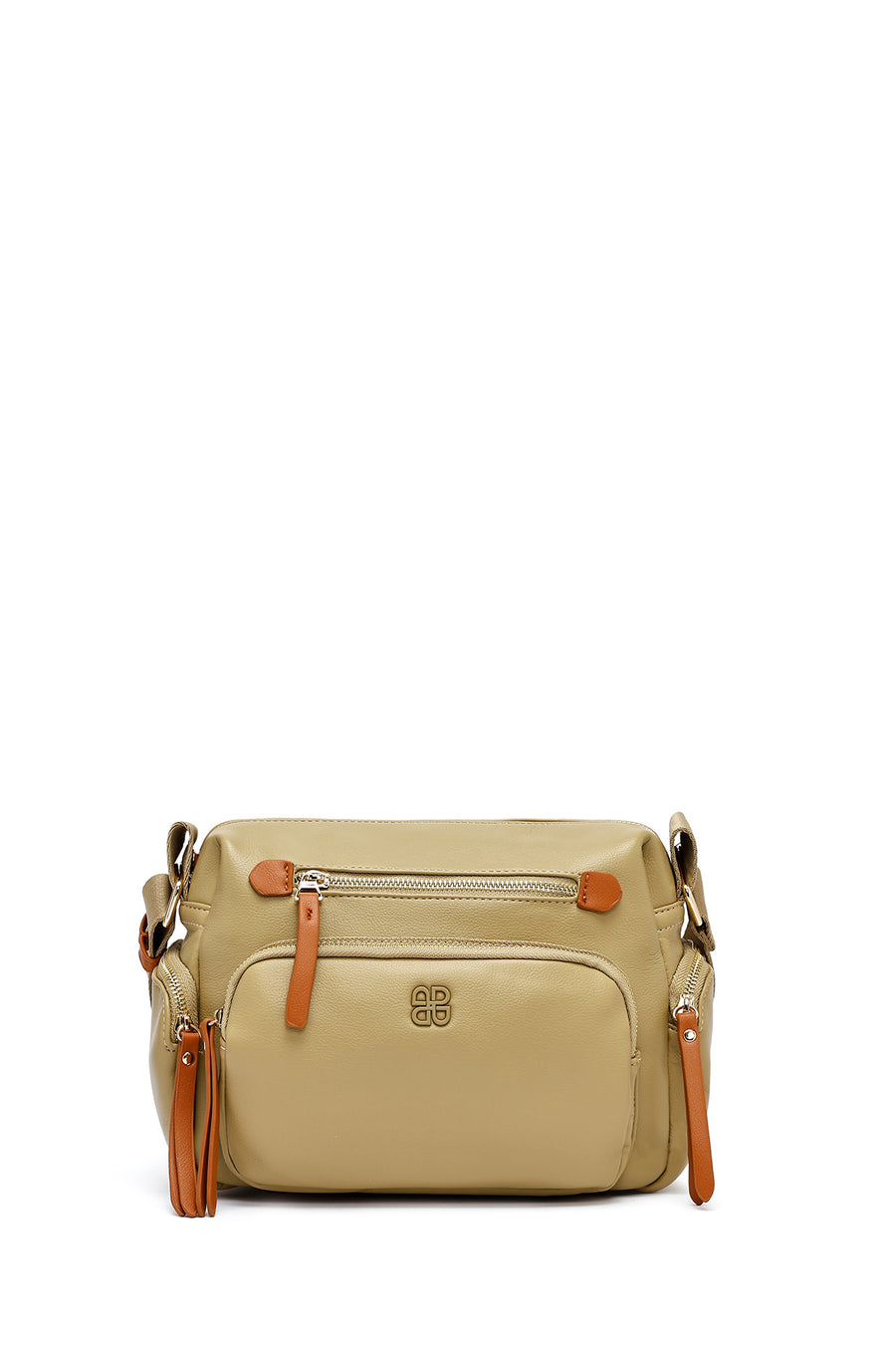 Women's Green Long Strap Crossbody Bag
