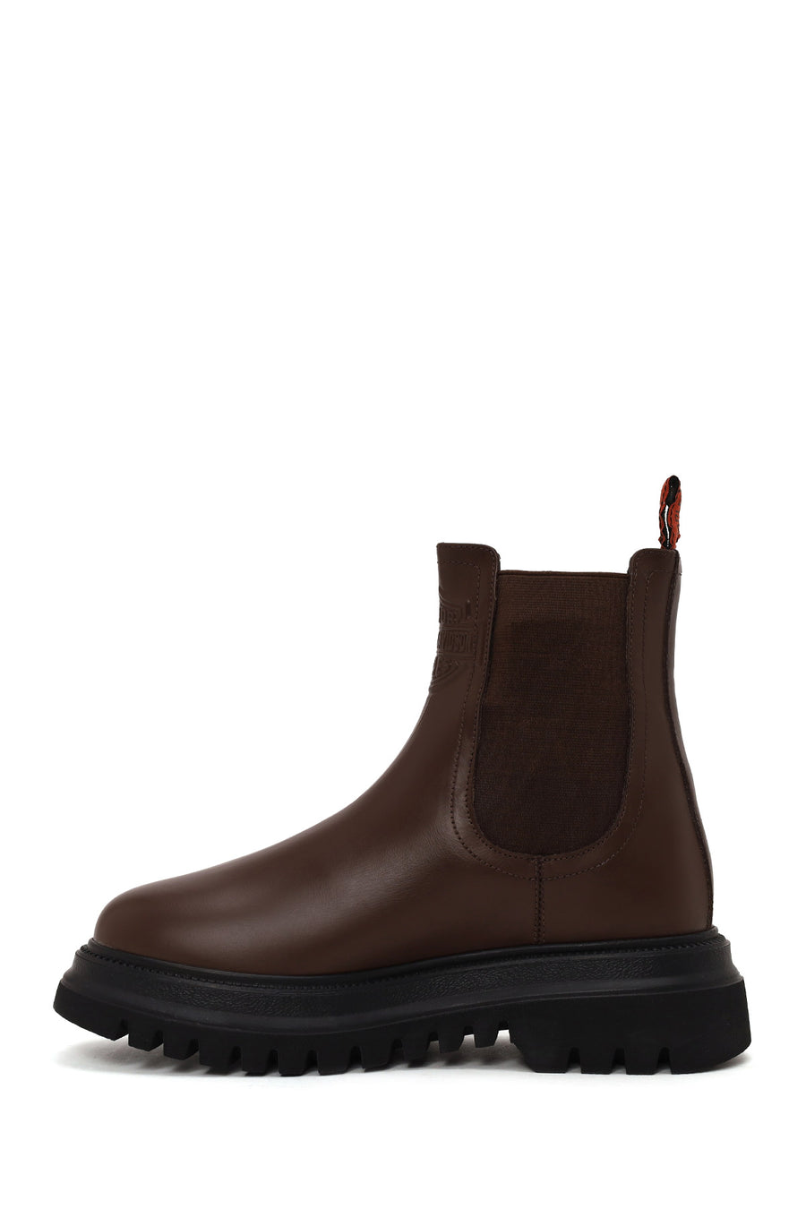 Harley Davidson Woman Tan Mourir Leather Chelsea Boots