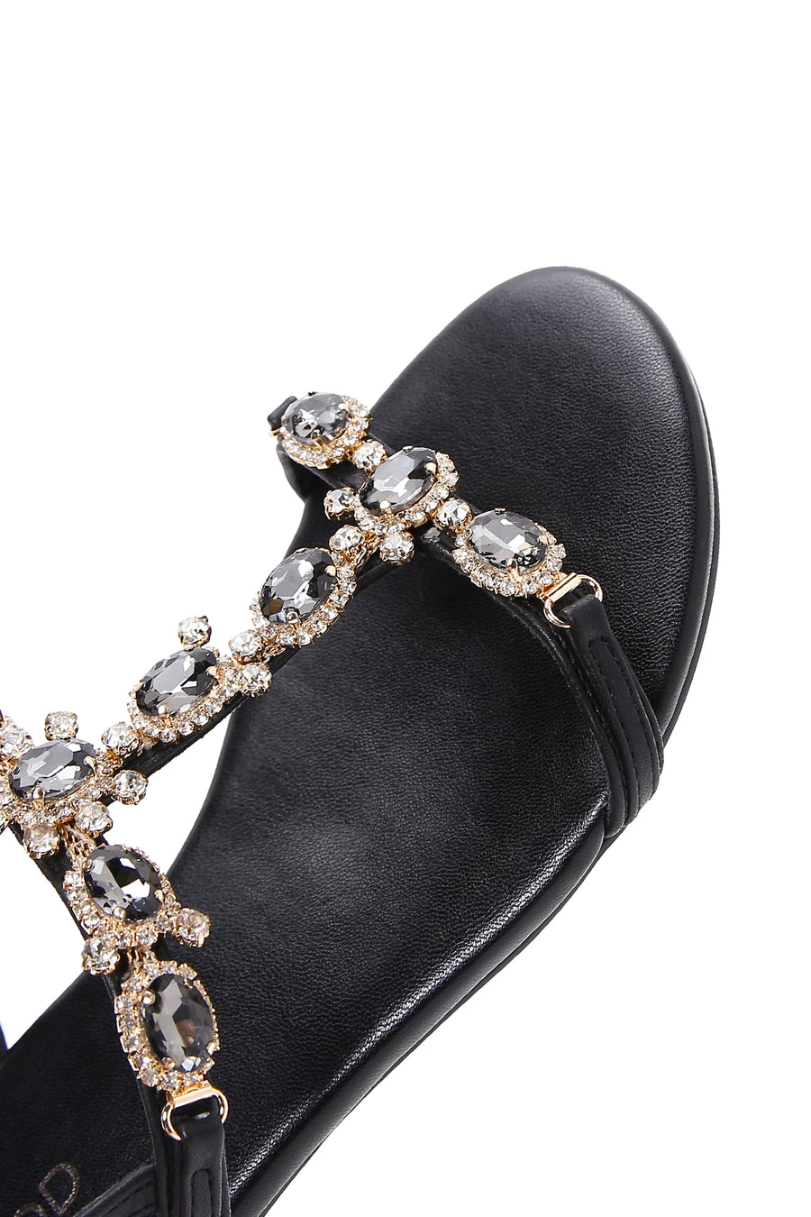 Women's Black Stone Sandals