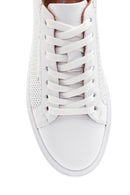 Men's Leather Perforated Sneaker | Derimod
