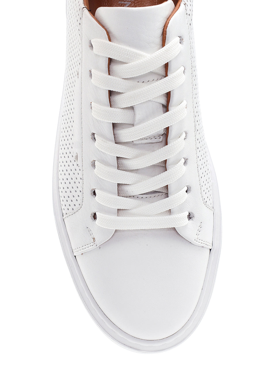 Men's Leather Perforated Sneaker