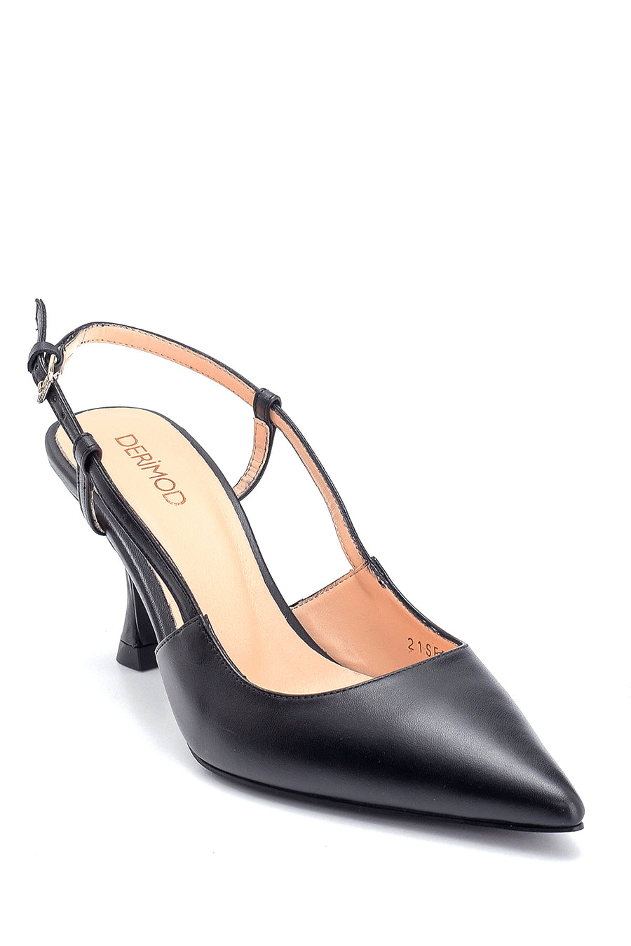 Women's Casual Heeled Leather Shoes