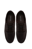 Male Brown Lace-up Leather Casual Shoes | Derimod