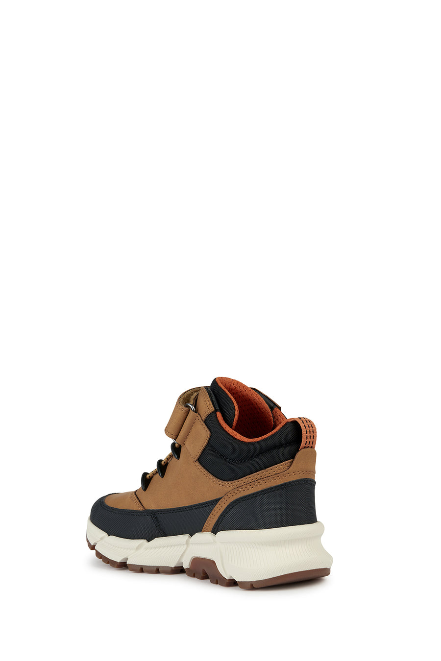 Geox Boy's Brown Flexyper Plus Abx Laced Waterproof Boots
