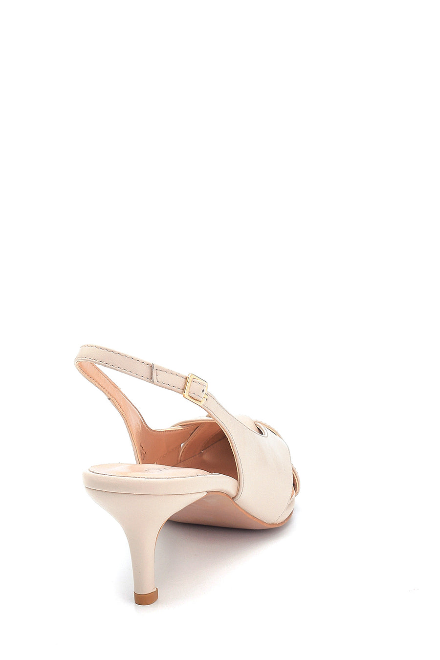 Women's Classic Heeled Leather Shoes
