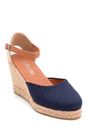 Kadın Kumaş Detaylı Espadril | Derimod