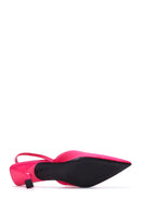 Women's Pink Pointed Toe Heeled Shoes | Derimod