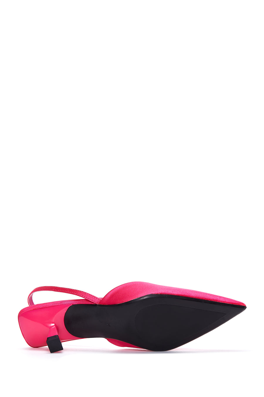Women's Pink Pointed Toe Heeled Shoes