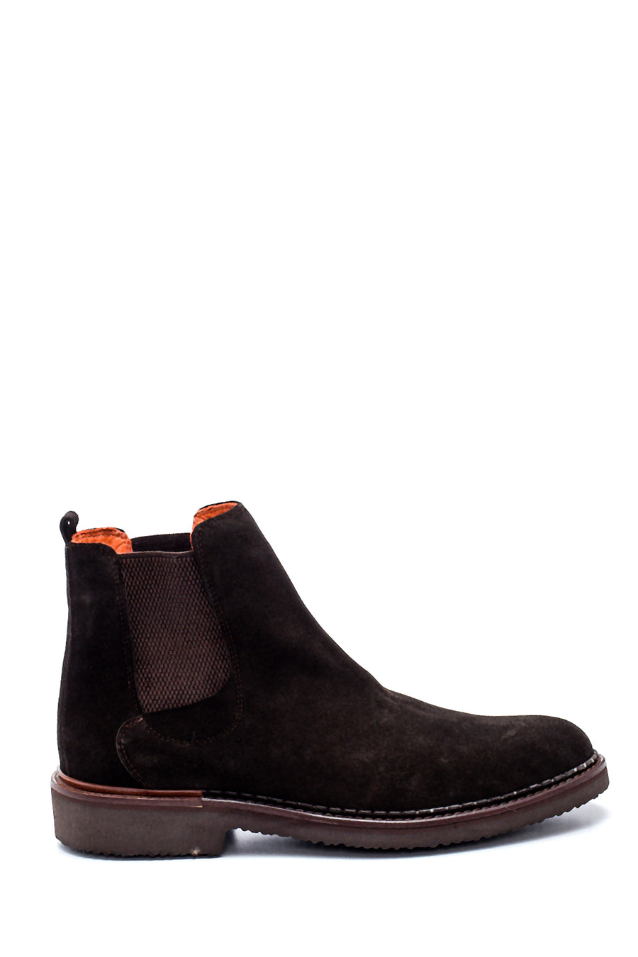 Men's Suede Leather Chelsea Boots 21WFD624910 | Derimod