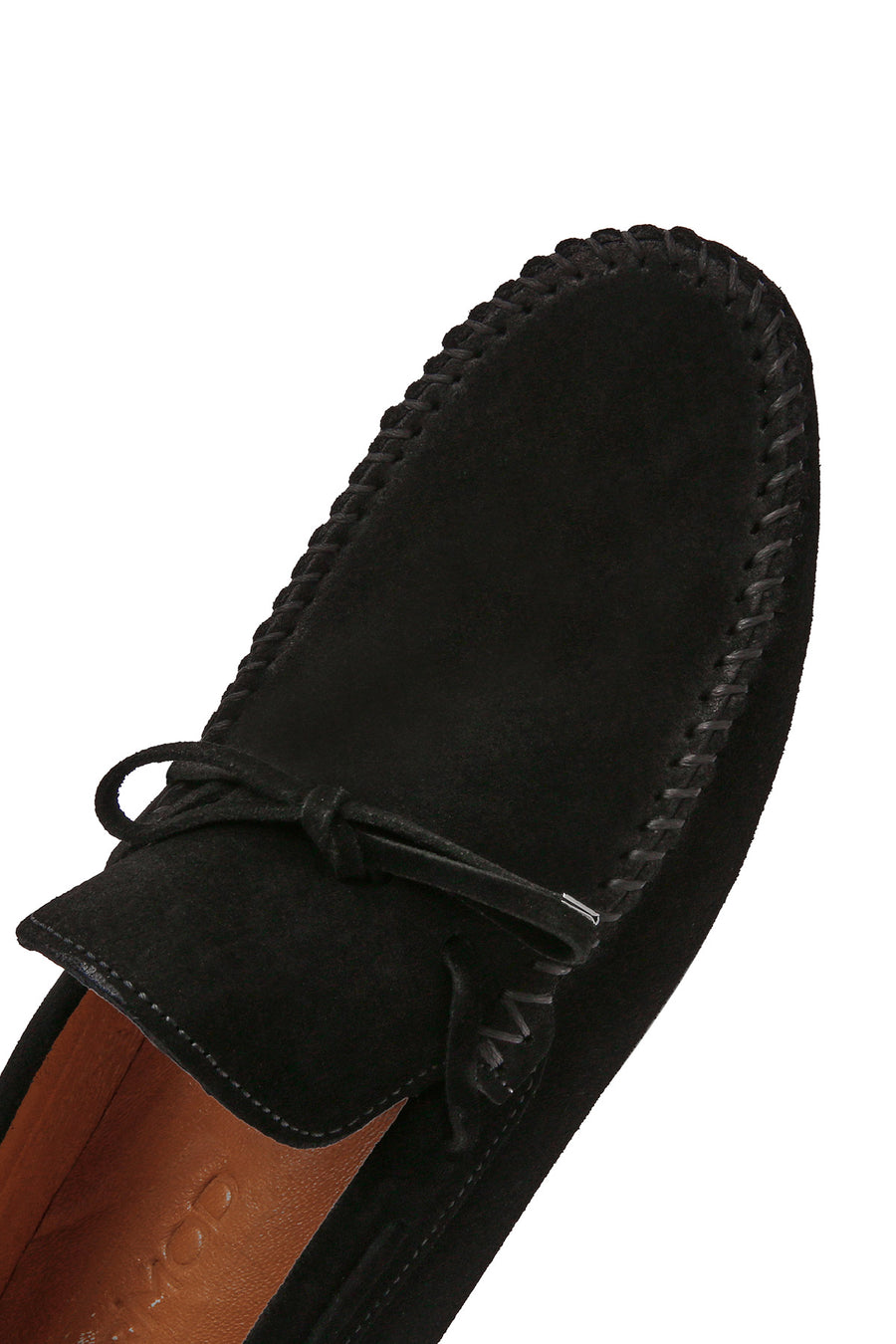 Men's Black Suede Leather Casual Loafer