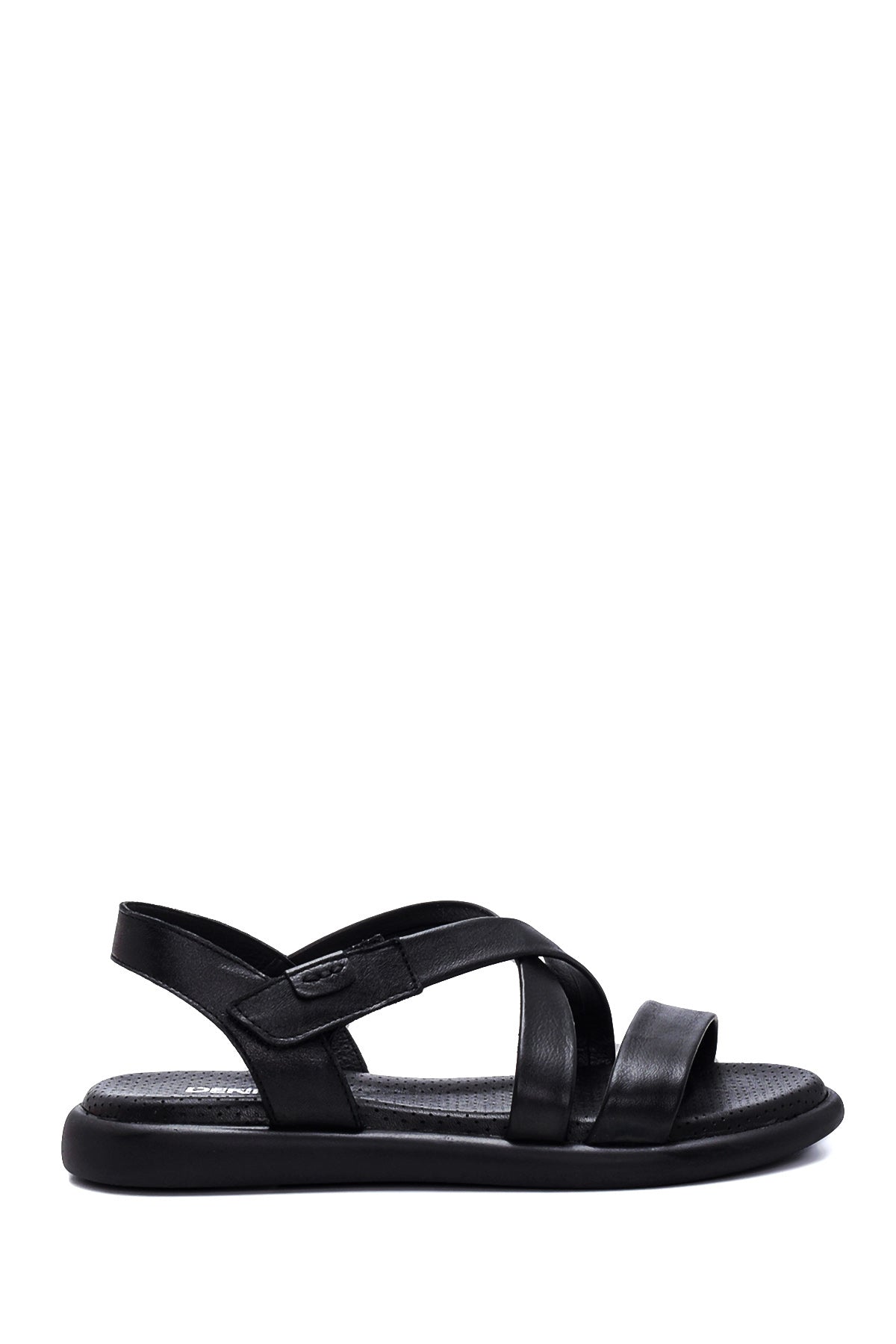 Kadın Deri Comfort Sandalet 22SFD360718 | Derimod