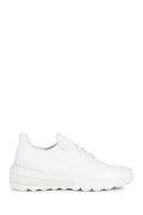 Geox Women's White D Spherica Active Thick Soled Sneaker | Derimod