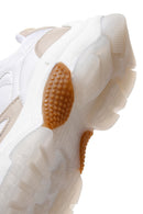 Women's White Thick Soled Sneaker | Derimod