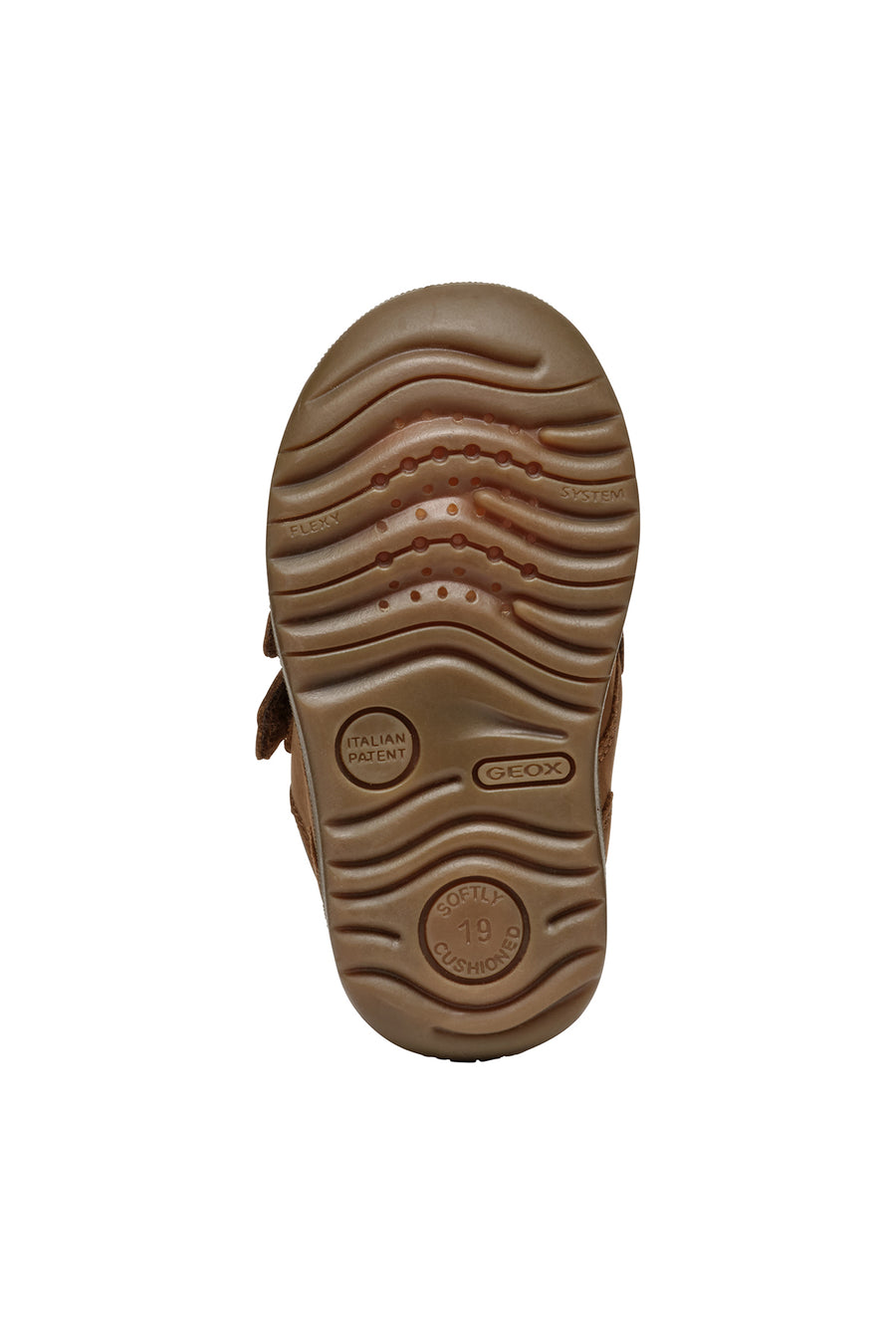 Geox Baby Boy Macchia Tan Strappy Sneaker