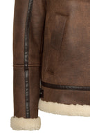 Iceland Kadın Kahverengi Yaka Kürklü Teddy Mont | Derimod
