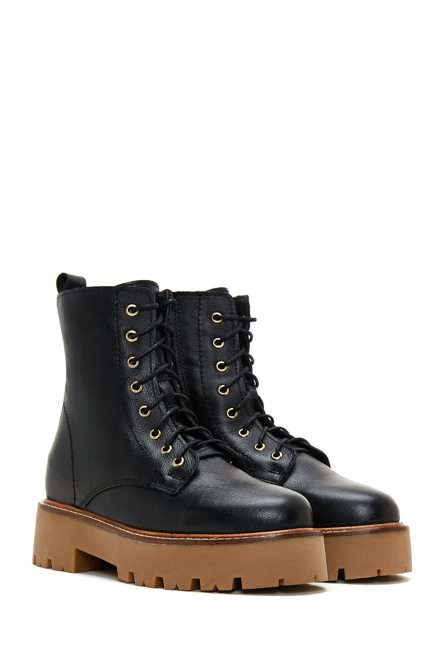 Women's Black Leather Boots
