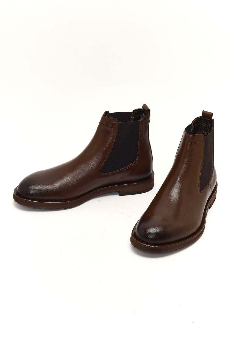 Men's Brown Leather Casual Chelsea Boot
