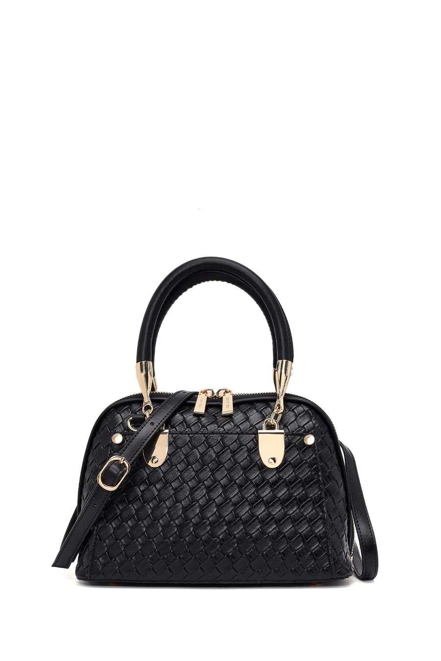 Woman Black Long-Strap Knitted Classic Shoulder Bag WB500005SO | Derimod